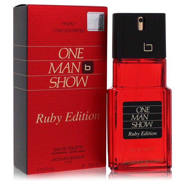 One Man Show Ruby by Jacques Bogart Eau De Toilette Spray 3.3 oz One Man Show Ruby by Jacques Bogart Eau De Toilette Spray 3.3 oz
